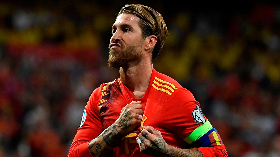 Sergio Ramos: Most-capped European