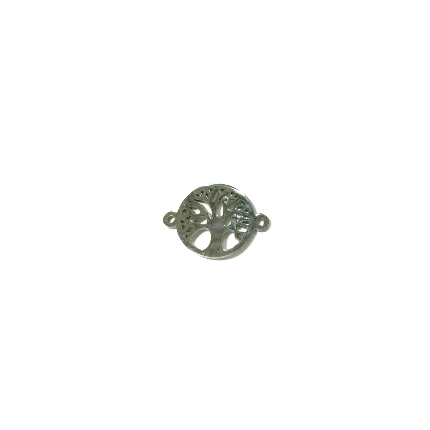 Stainless steel Connector, Tree of life 20x15mm, sold by 1 or 10 pcs.