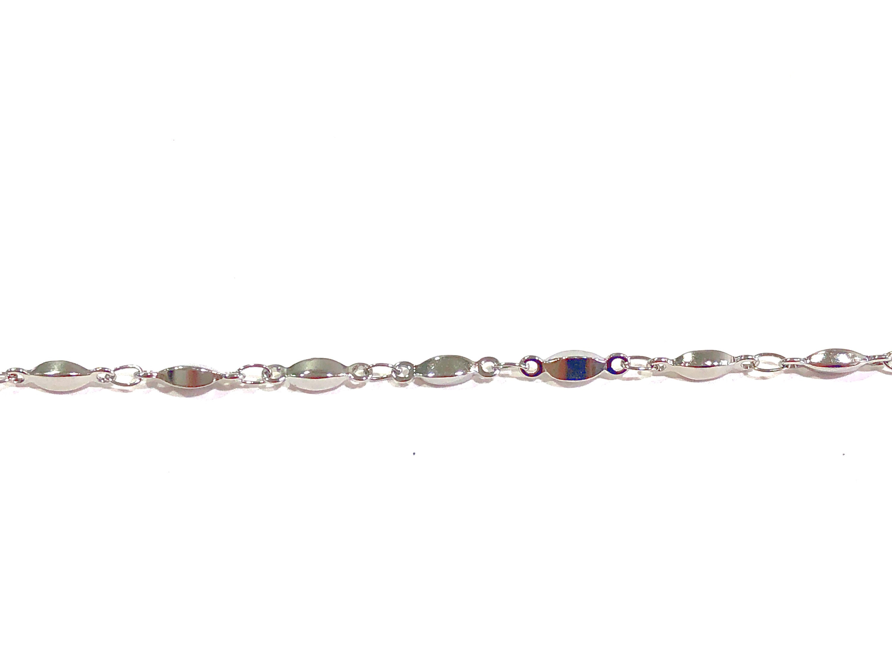 Acier inoxydable Chaine Fantaisie 11x3.5mm, se vend par 1m ou 5m