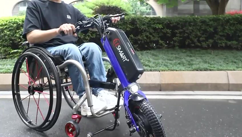 Thumbnail: ELESMART A6 500W ELECTRIC WHEELCHAIR ATTACHMENT - Shipped from UK