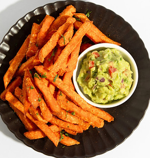 Sweet Potato Fries & Guacamole - 195THB