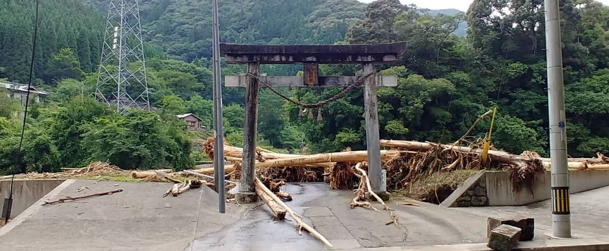 淡島地区裏参道橋
