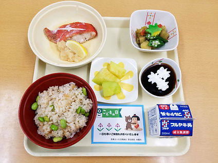 こどもの日の病院食