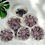 Thumbnail: 3D Purple Flower Coasters Set-6