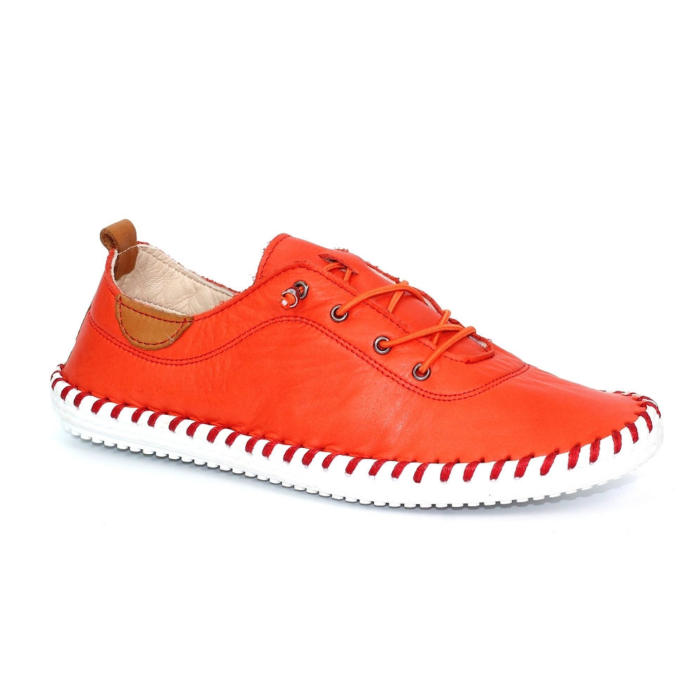 Thumbnail: St Ives Leather Plimsoll