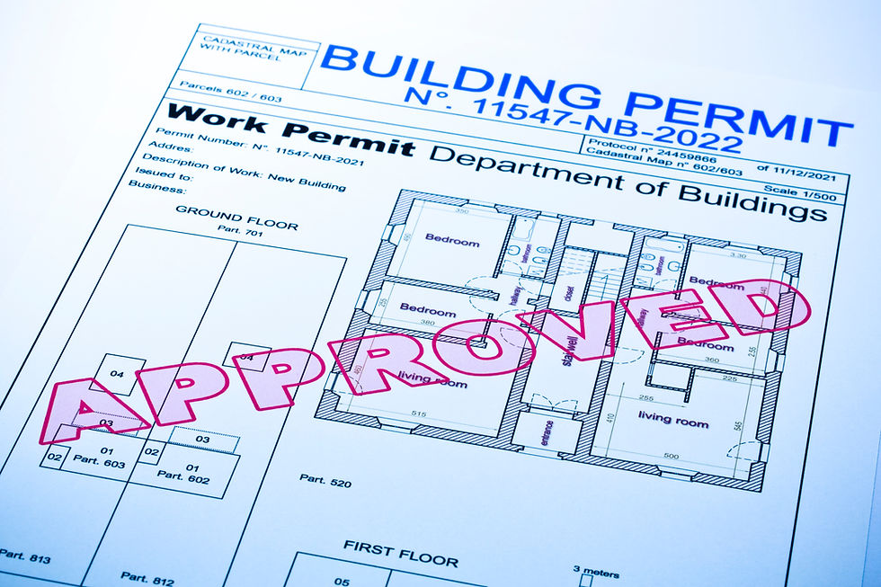 Building permit example