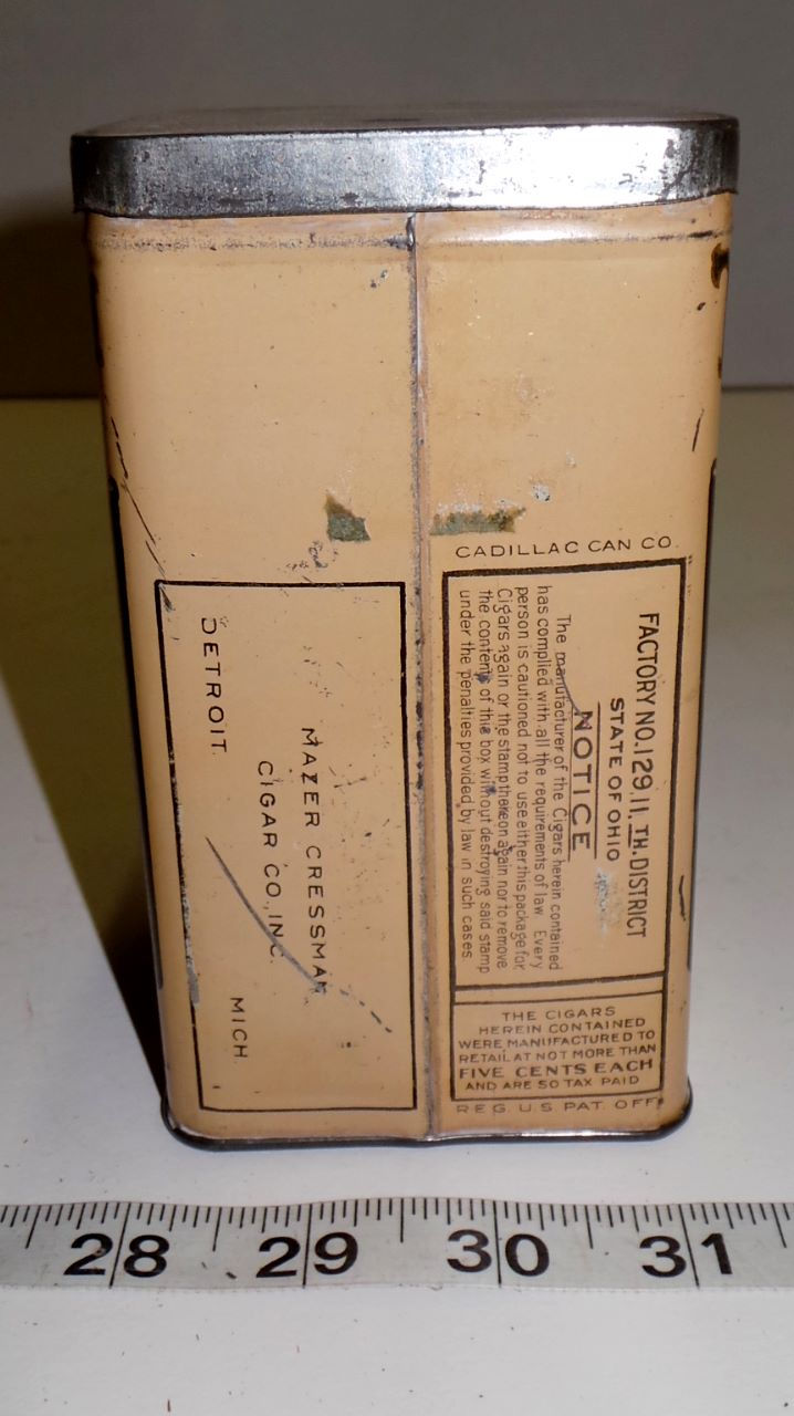 Thumbnail: Tennyson 5cts Cigar Tin