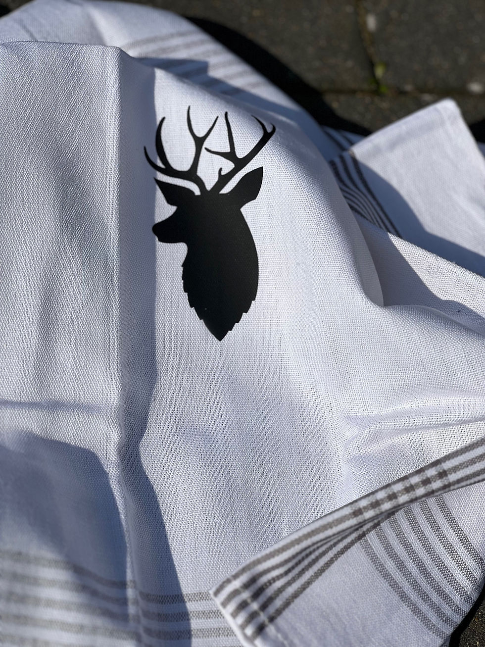 Miniaturbild: Geschirrtuch -Hirsch-