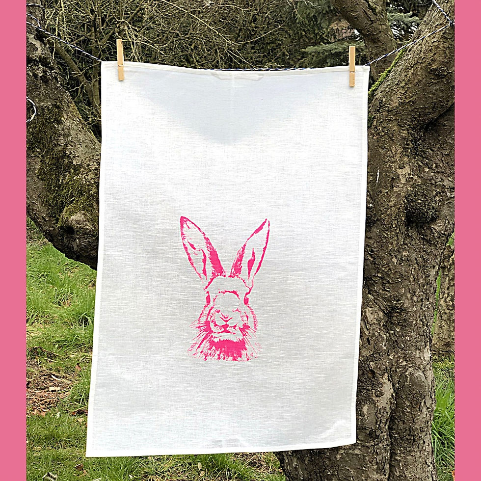 Miniaturbild: Geschirrtuch -Hase-