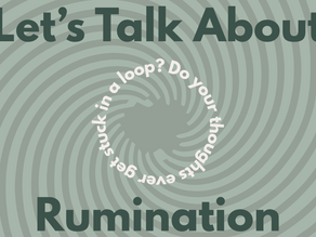 Why Your Mind Gets Stuck in Rumination (And How to Break the Cycle)