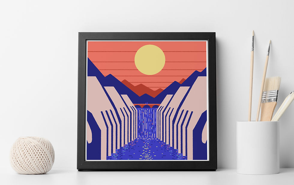 An Anthology vol.1 8 Illustration Giclée Art Print Yukai Du