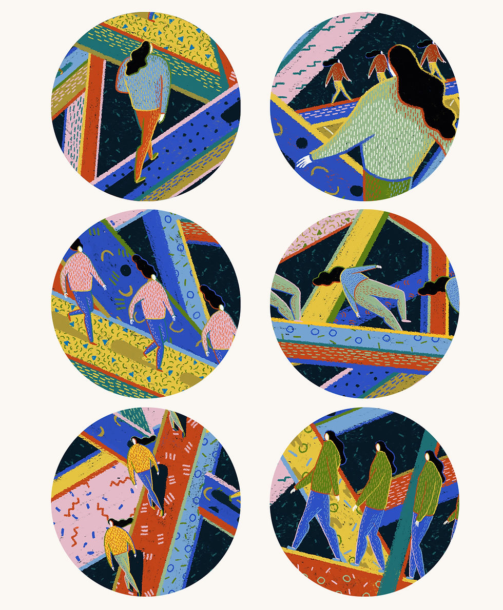Thumbnail: Intricate Space Illustration Giclée Art Print