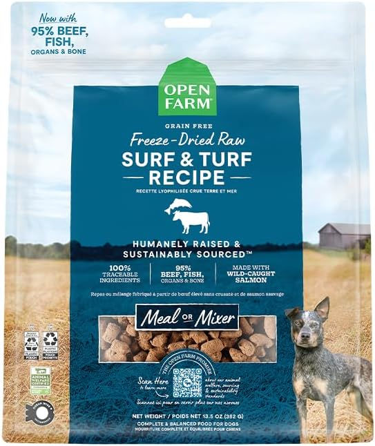 Open Farms Freeze Dried Raw Surf & Turf