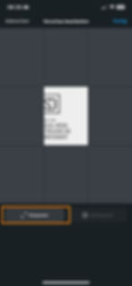 Zeigt wo der Button ist zum Einpassen des Beitrags.