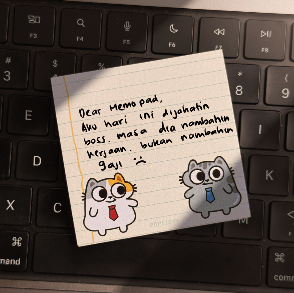 Thumbnail: memopad - garis-garis