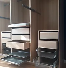 Fully Assembled Large Ikea Pax Wardrobe