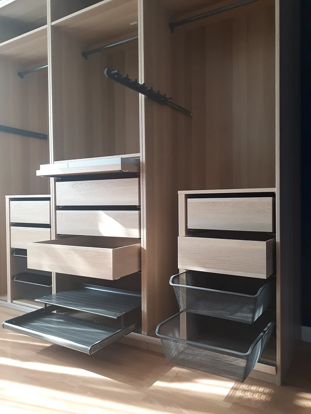 Fully Assembled Large Ikea Pax Wardrobe