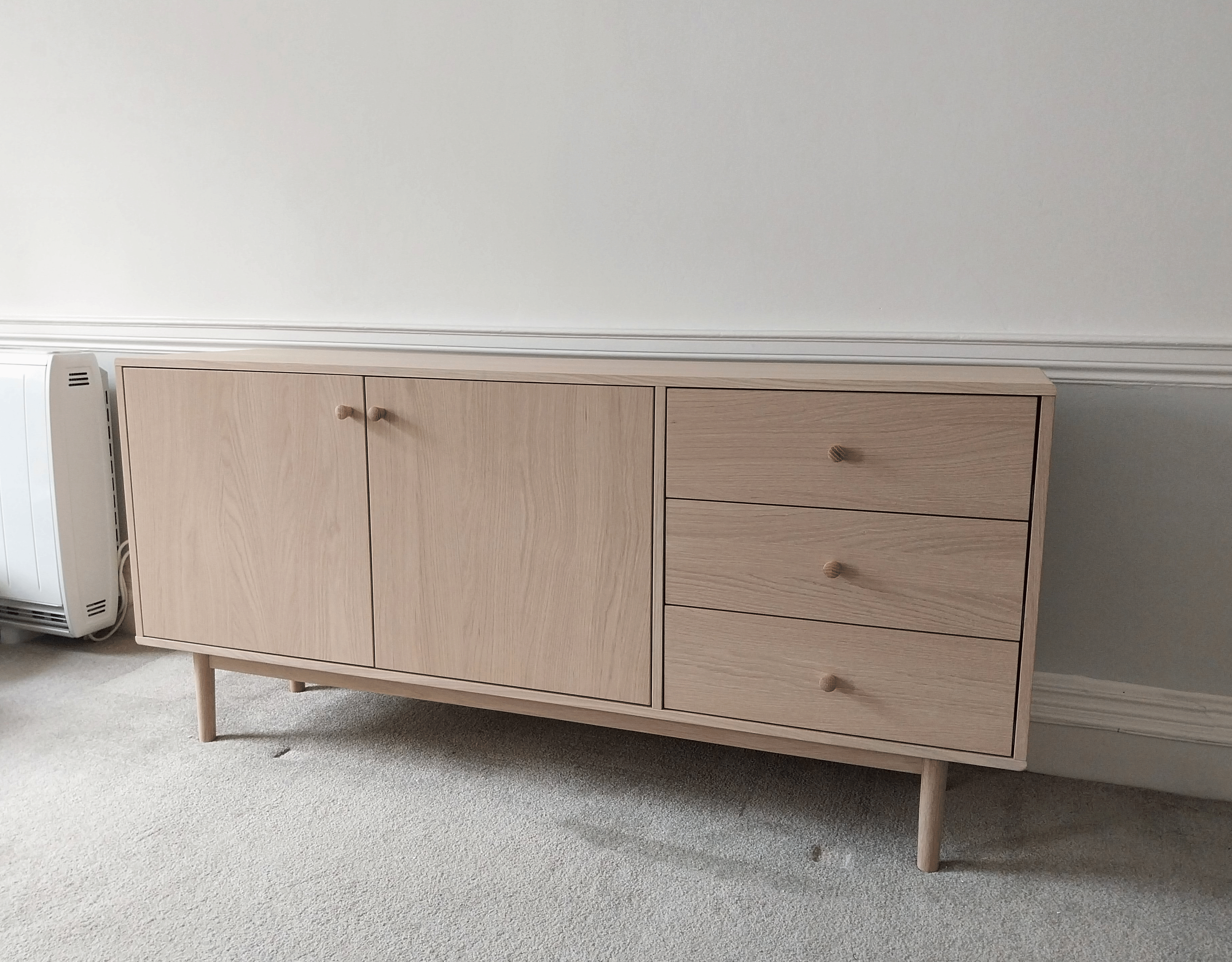 Light oak sideboard