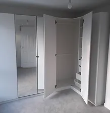 Ikea Pax Corner Wardrobe Assembly Overview