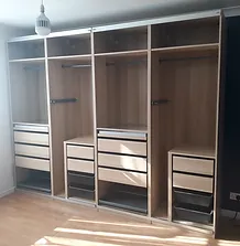 Fully Assembled Large Ikea Pax Wardrobe