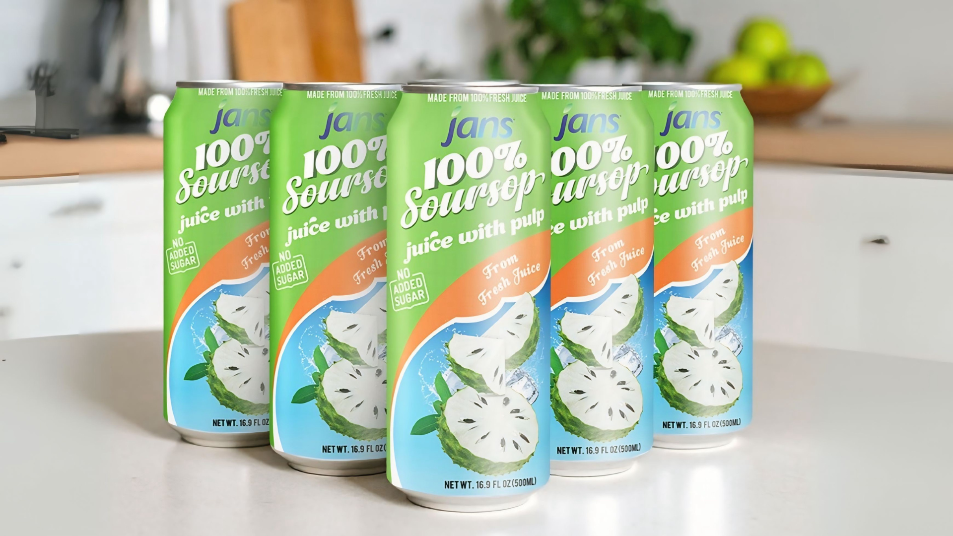 Taste the Tropics with Jans Soursop Juice Options