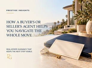How a Buyer’s or Seller’s Agent Helps You Navigate the Whole Move