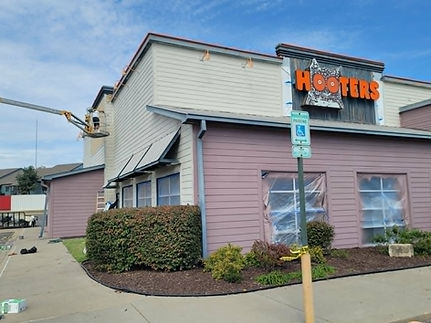 Hooters during