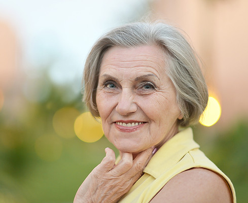 Elegant Older Woman