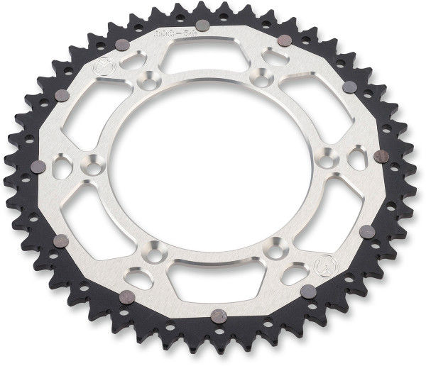 MOOSE RACING dual rear sprocket- KTM, Husqvarna - Silver