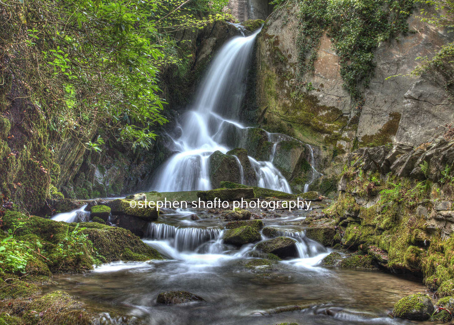 Waterfall at Wilton Dean Park Hawick