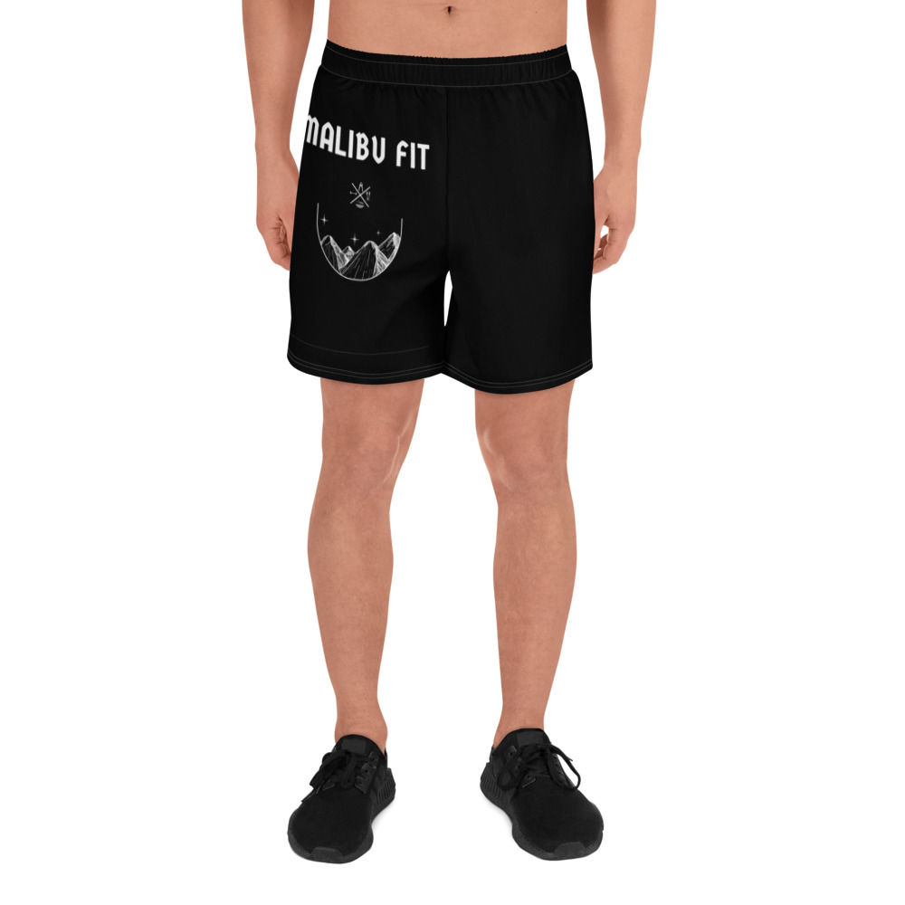 Malibu Mountains Men's Athletic Long Shorts