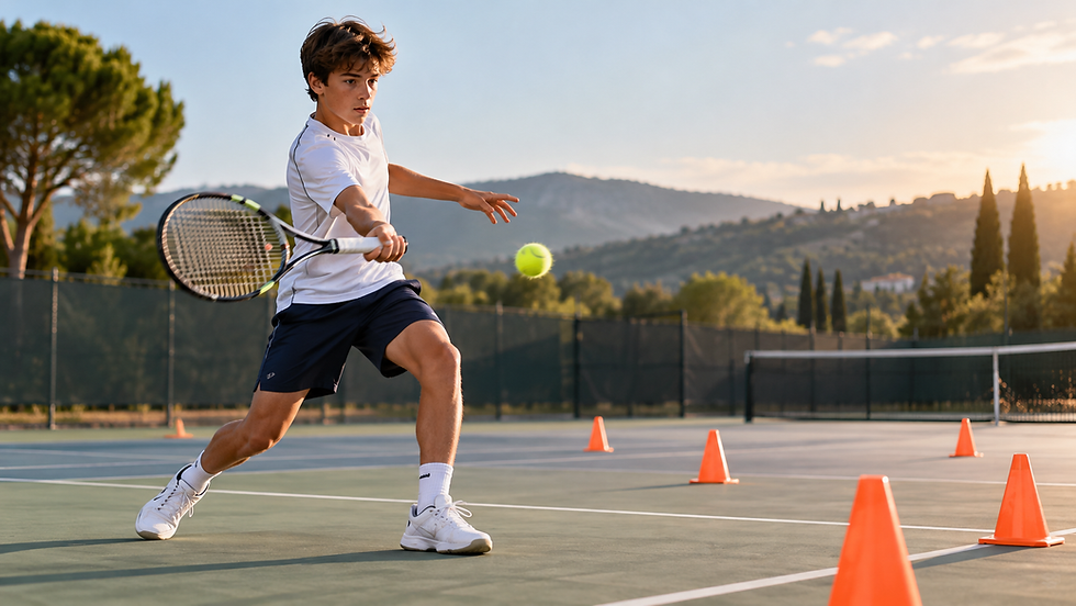 Entraînement de tennis au coucher du soleil.png