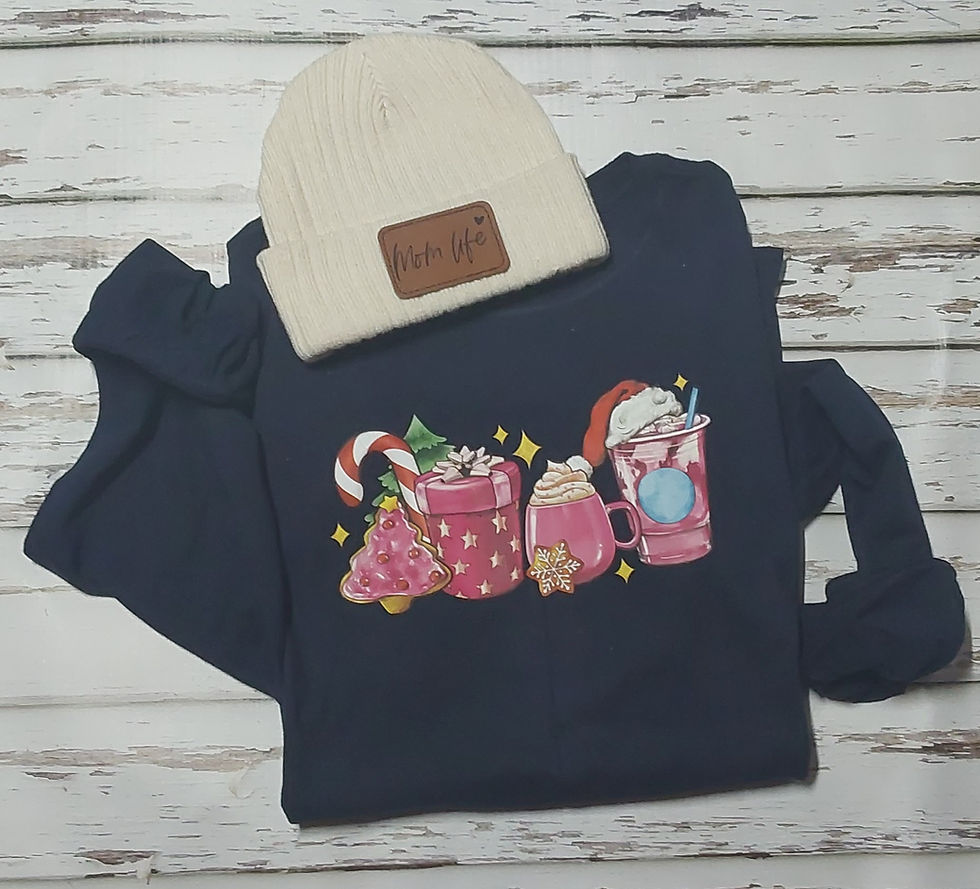 Christmas Coffee Long Sleeve T-Shirt