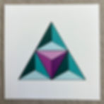 Tetra Cube - 5.5" Card