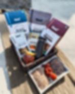 Naki Northeast India hamper kit featuring Naga King Chilli, Assam Tea, Black Rice, Brown Rice, Lakadong Turmeric, and Natural