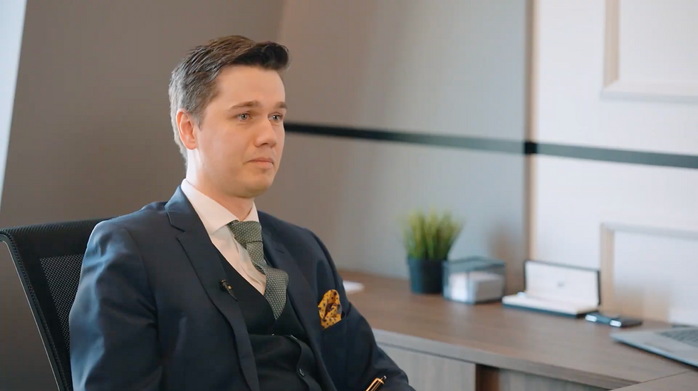 Skyrybų advokatas Dainius Židanavičius (Andriaus Švitros / „Sienos“ nuotr.)