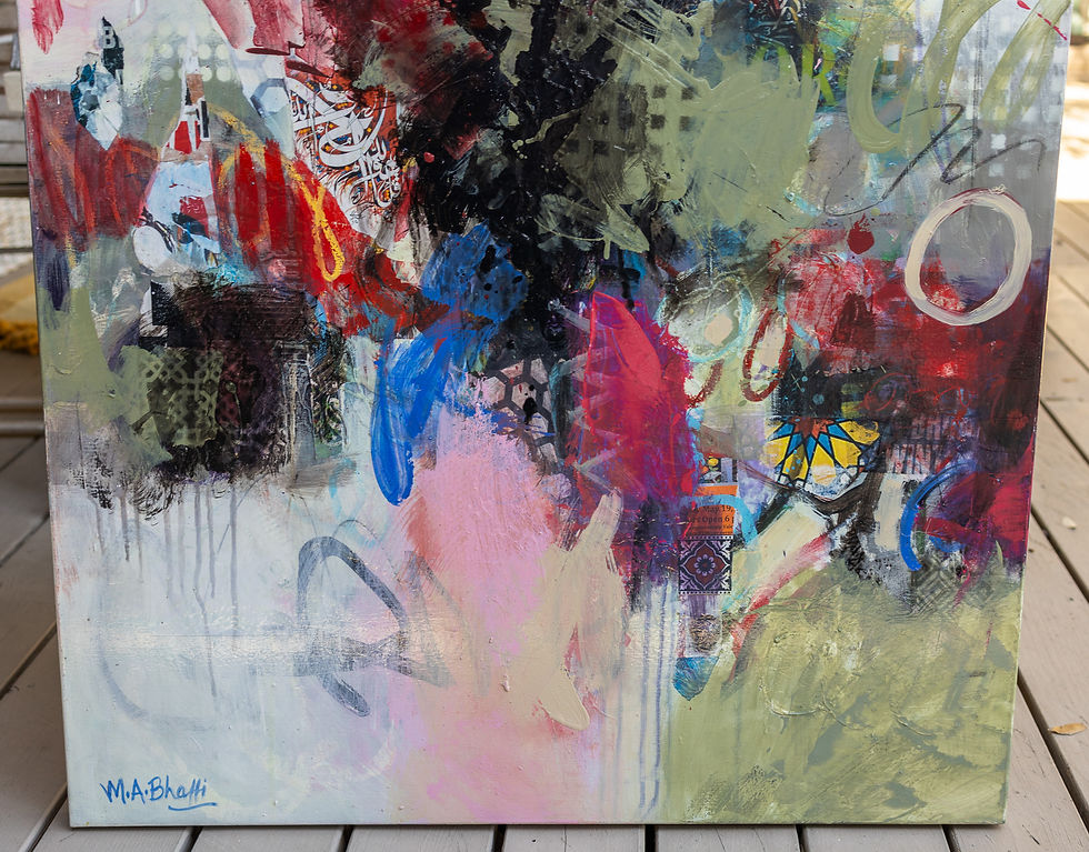 Thumbnail: Behind the Curtain - M.A. Bhatti