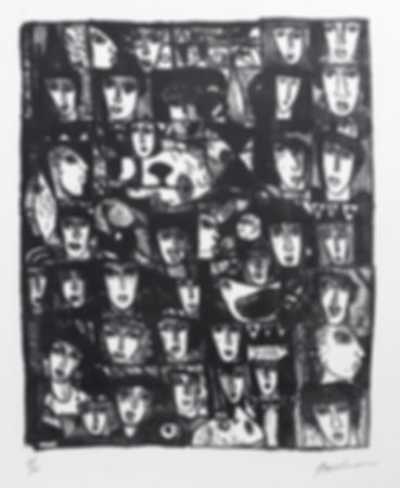 Faces, Black and White - Juan Carlos Breceda
