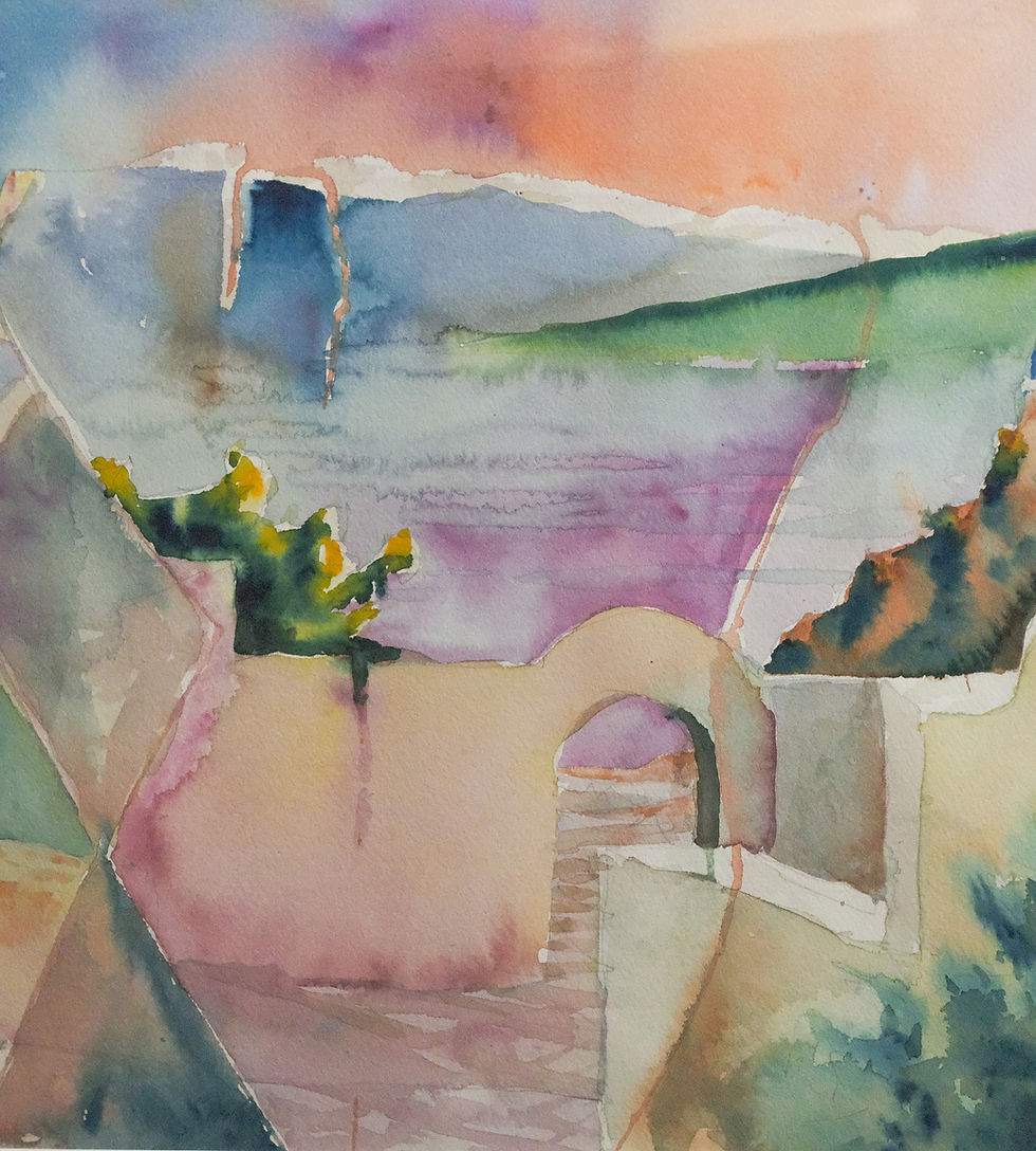 Thumbnail: "Santorini Serendipity" - Tom Shefelman
