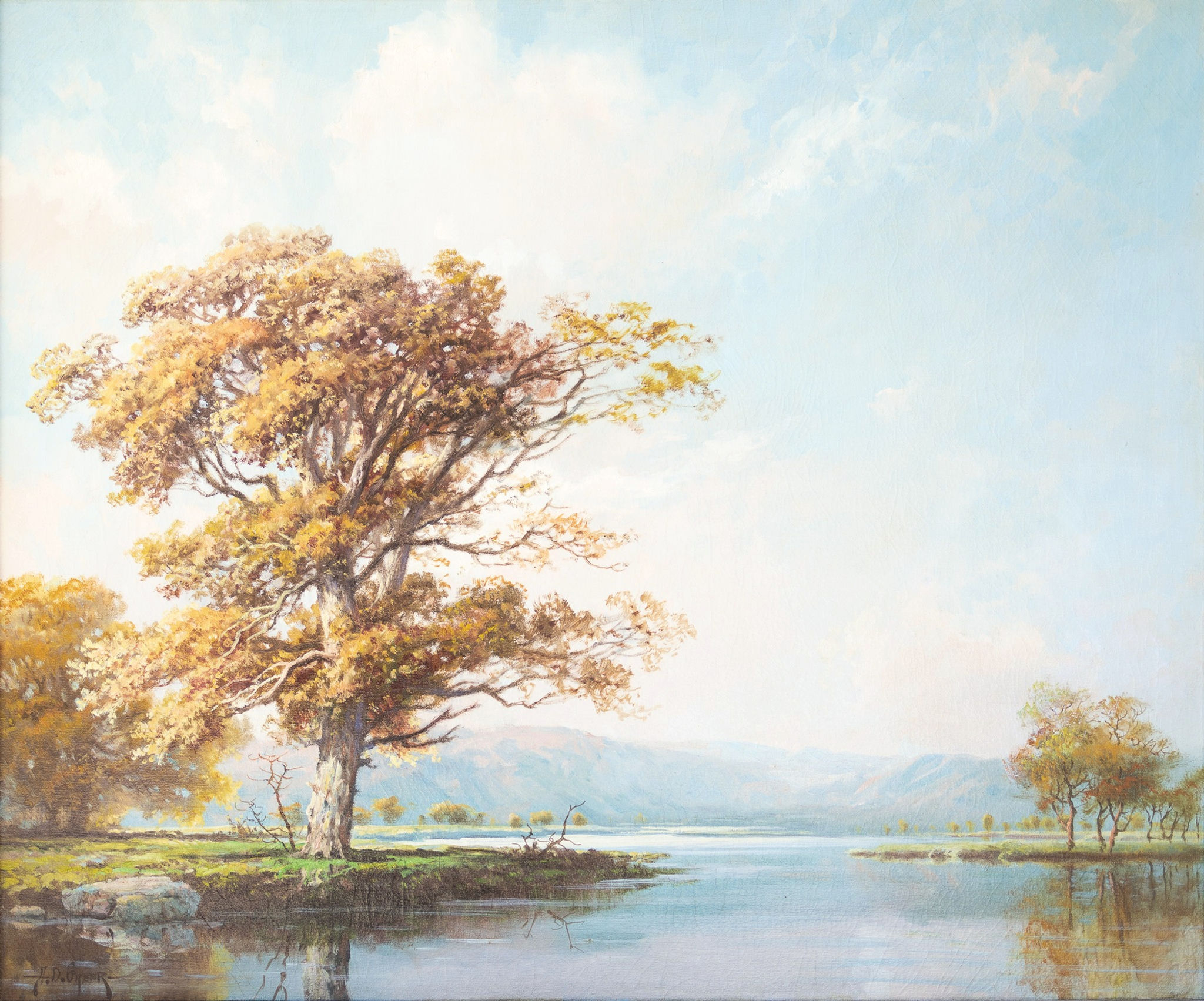 Lakeside in Autumn - A.D. Greer