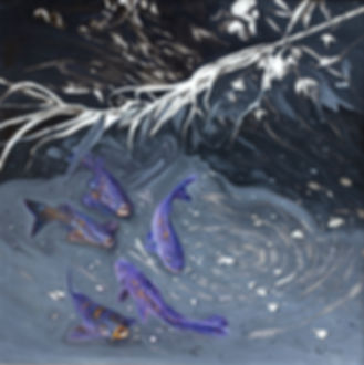 Purple Carp - Bartolome Sastre
