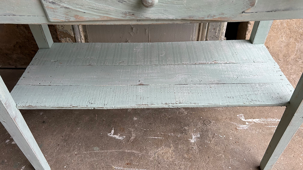 Miniaturbild: Console ancienne patinée vert céladon