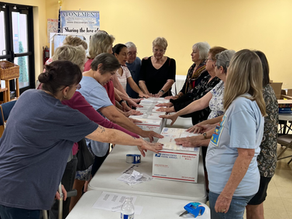 WELCA blesses and sends Care Packages