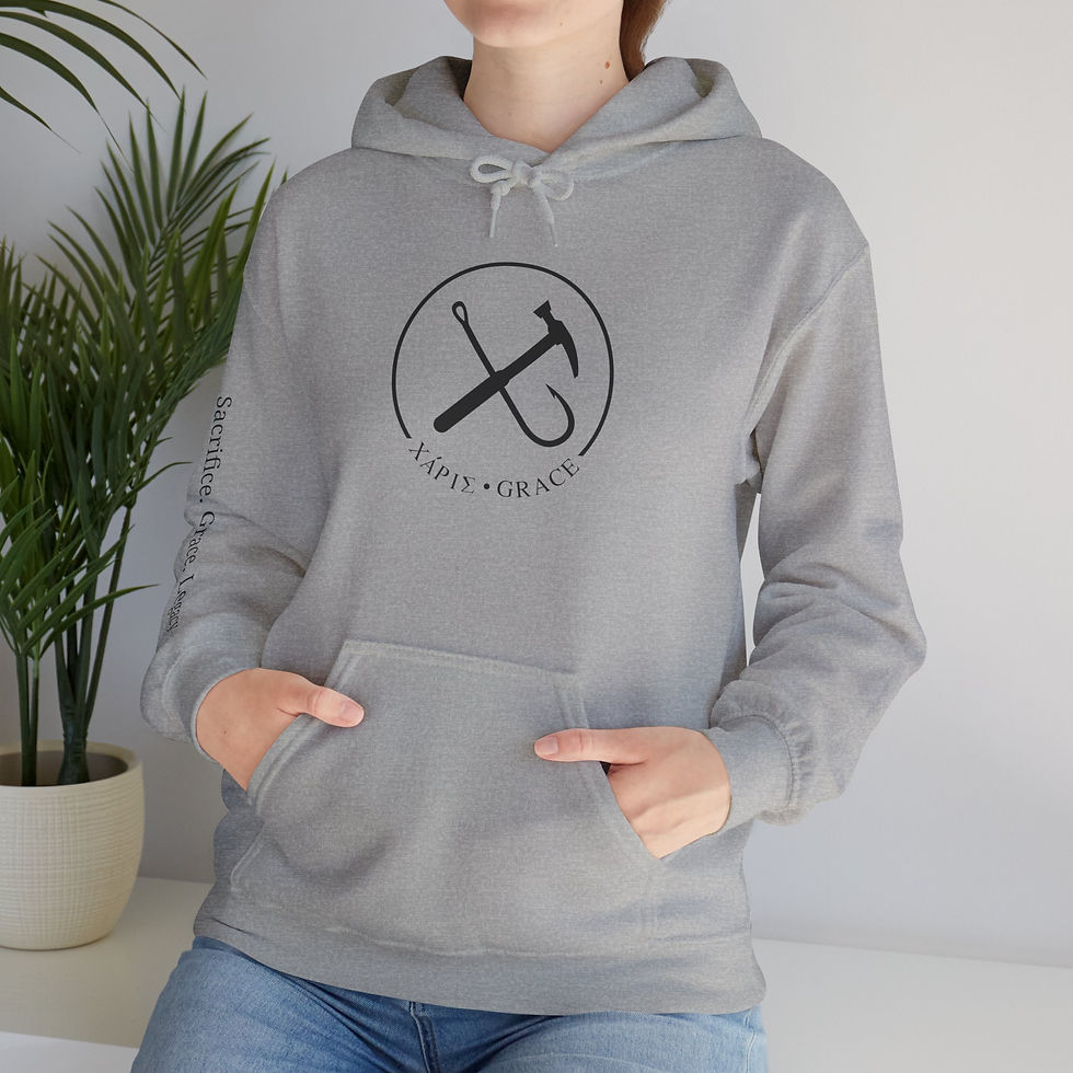 The Legacy Hoodie (Black Logo) 