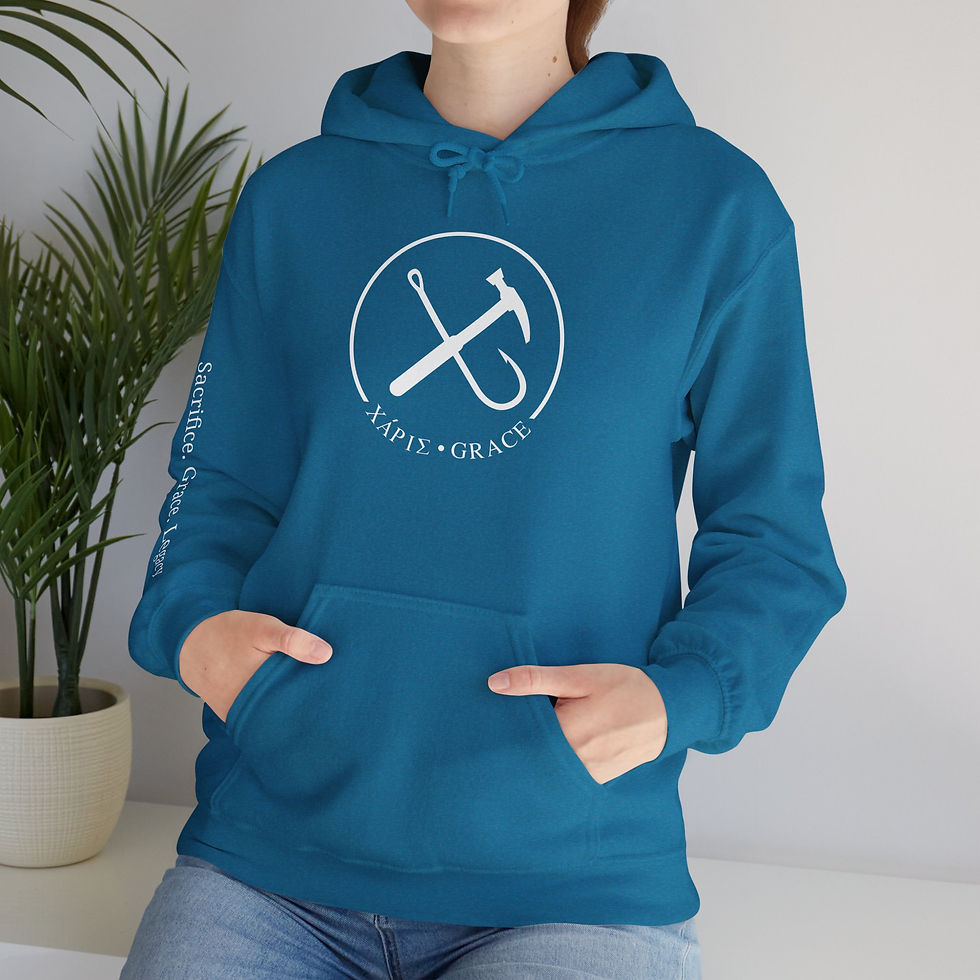 The Legacy Hoodie (White Logo)