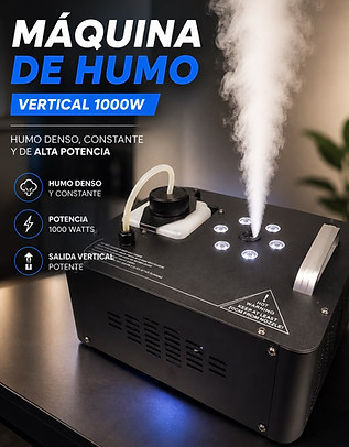 maquina de humo vertical