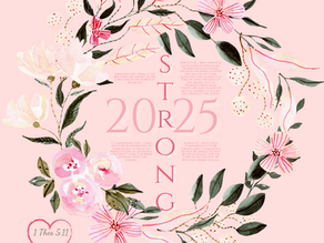 Strong - my word for 2025