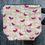Thumbnail: Fuchsia Birds Zipper Bag