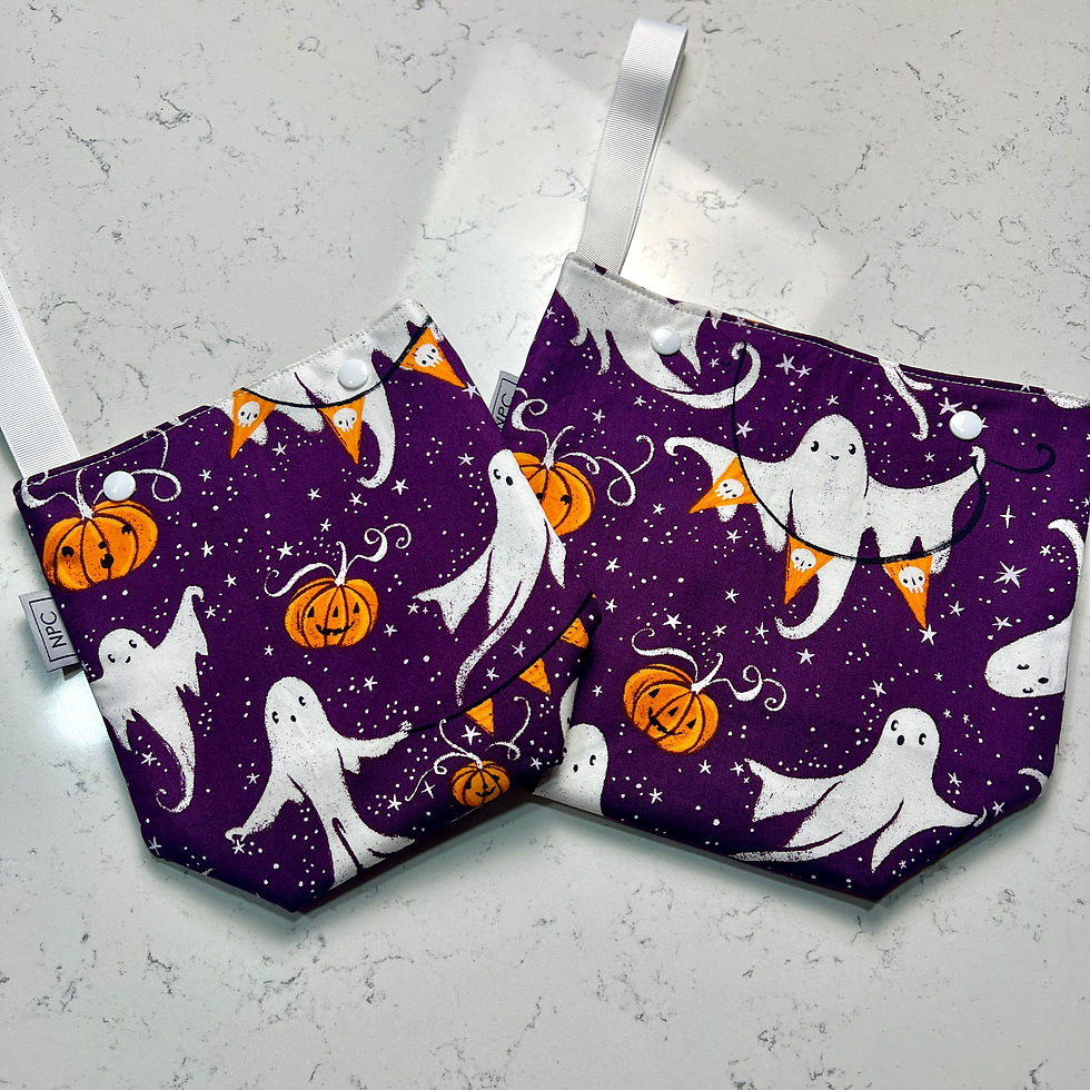Thumbnail: Party Ghosts Snap Sacks XL
