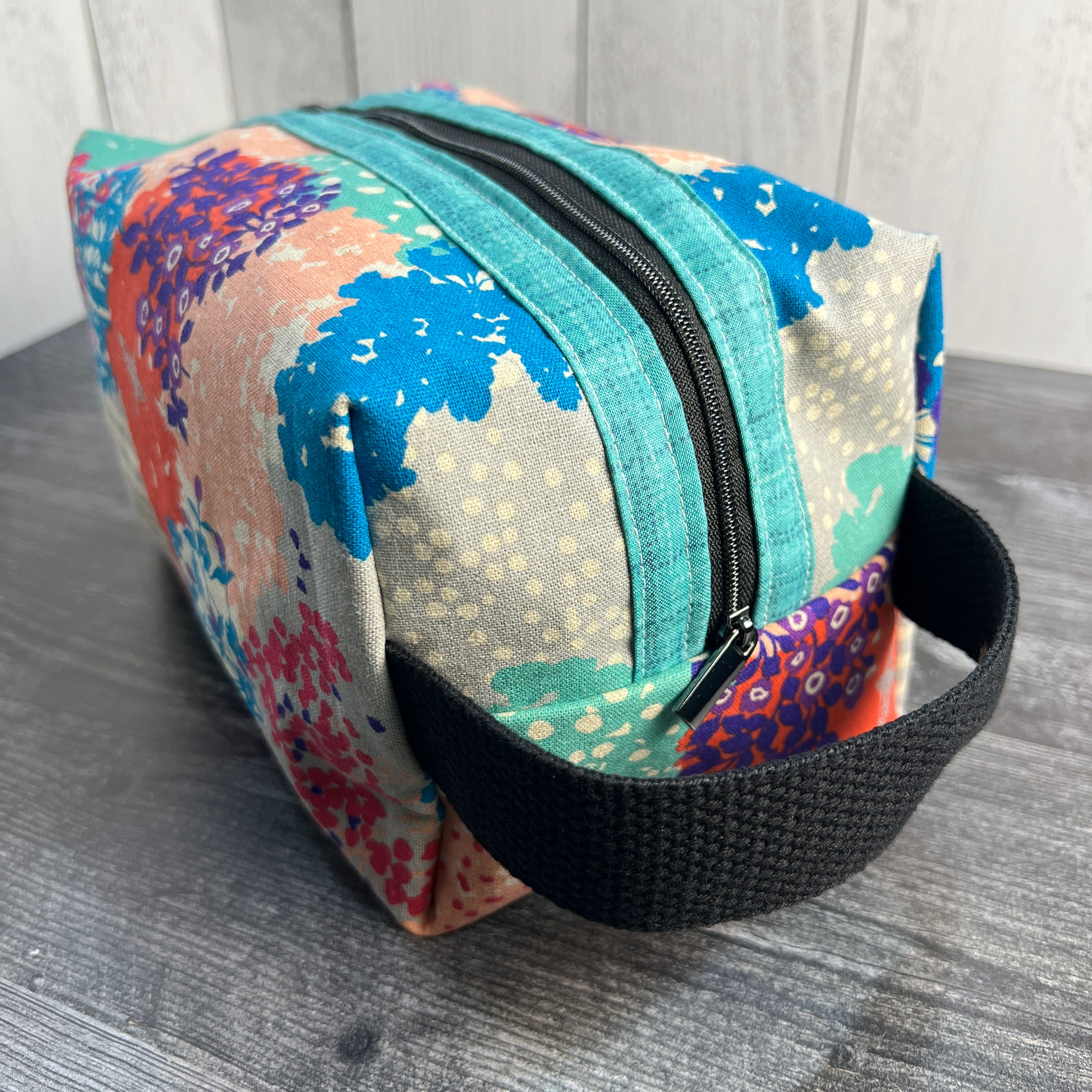 Bright Trees Zipper Box Bag